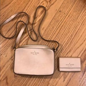 Kate spade crossbody and card wallet
